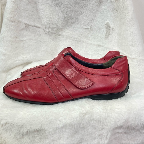 Paul Green Munchen red leather shoe. Size 4.5/7 - Picture 8 of 11